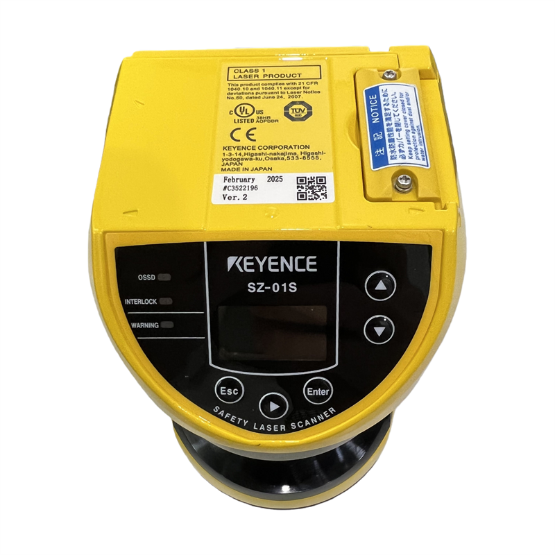 Industrial Laser Types - Scanner a Laser Seguro KEYENCE SZ-01S