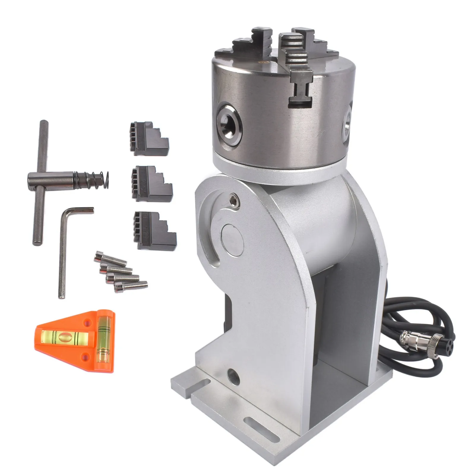 Rotary Axis Laser Engraver - AP02 Mandril Rotativo de Torno de