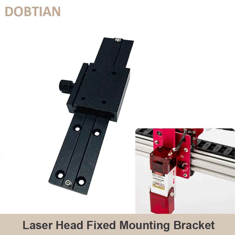 Rotary Axis Laser Engraver - Suporte de Montagem Fixo de Metal