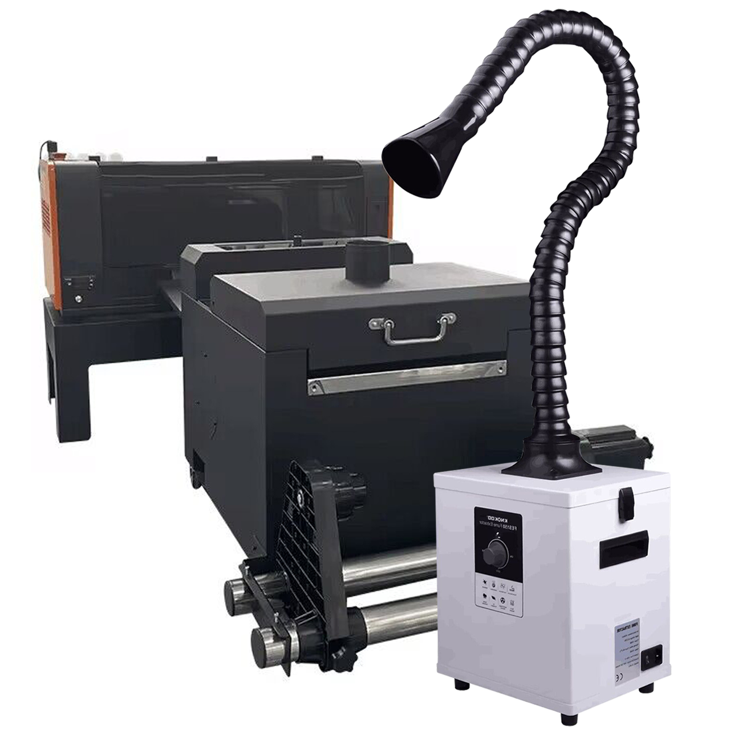 Fume Extractor Laser - KNOKOO-Filtro Absorvente de Óleo, Purificador de