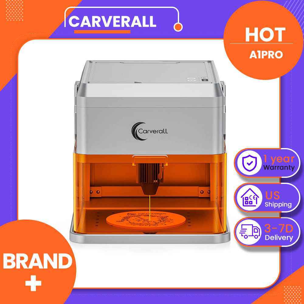 Industrial Laser Applications - Gravador a Laser Carverall A1PRO 10W