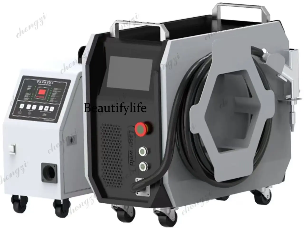 Industrial Handheld Laser Welder - Soldador a Laser Portátil Refrigerado a