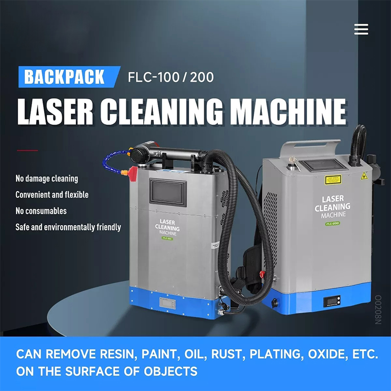50w 100 200 300 pequeno portát - Portable Laser Rust Removal avaliação e preço