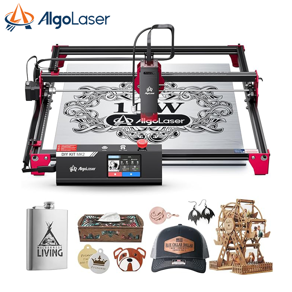 AlgoLaser Máquina de gravação  - Rotary Axis Laser Engraver avaliação e preço