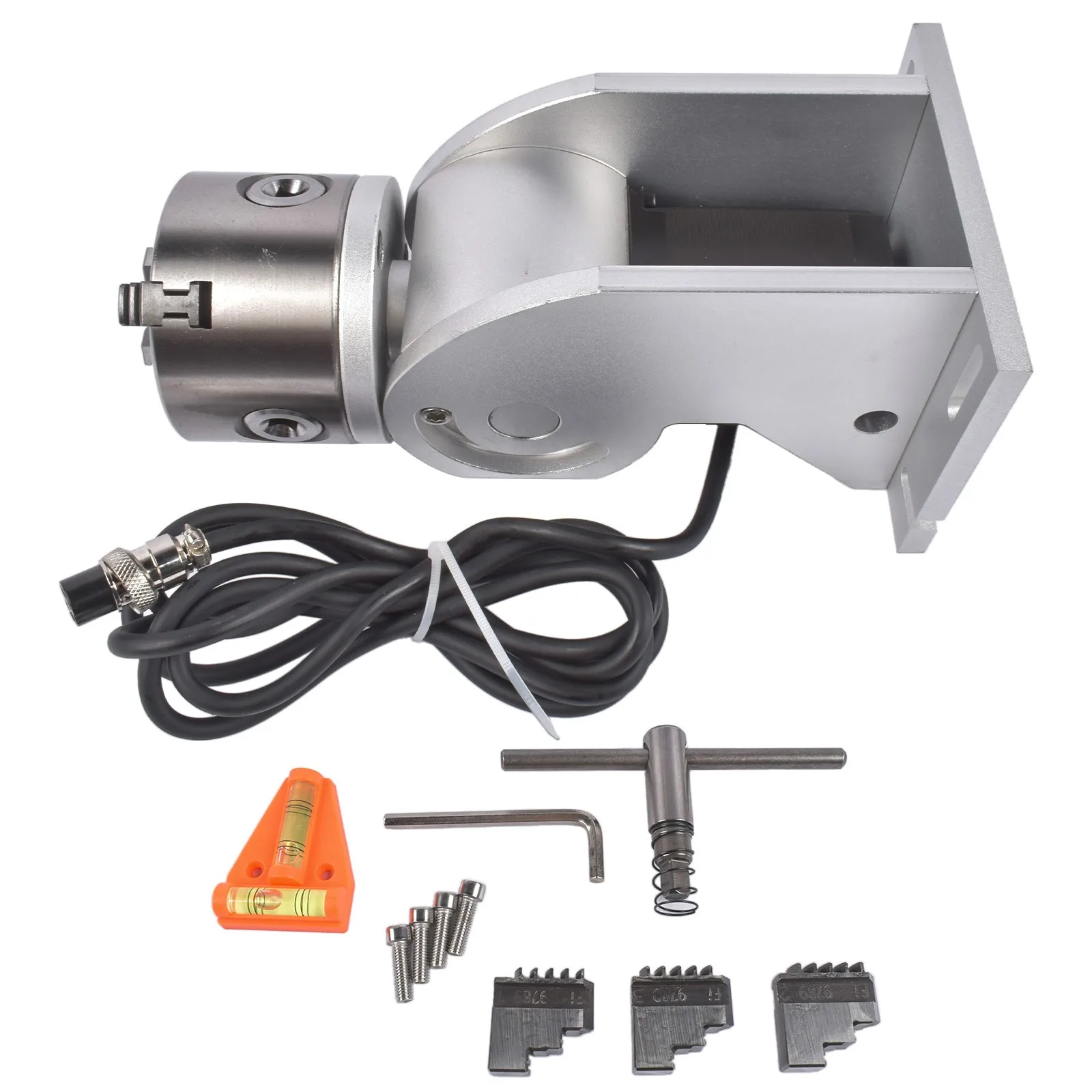 AP02 Mandril Rotativo de Torno - Rotary Axis Laser Engraver avaliação e preço