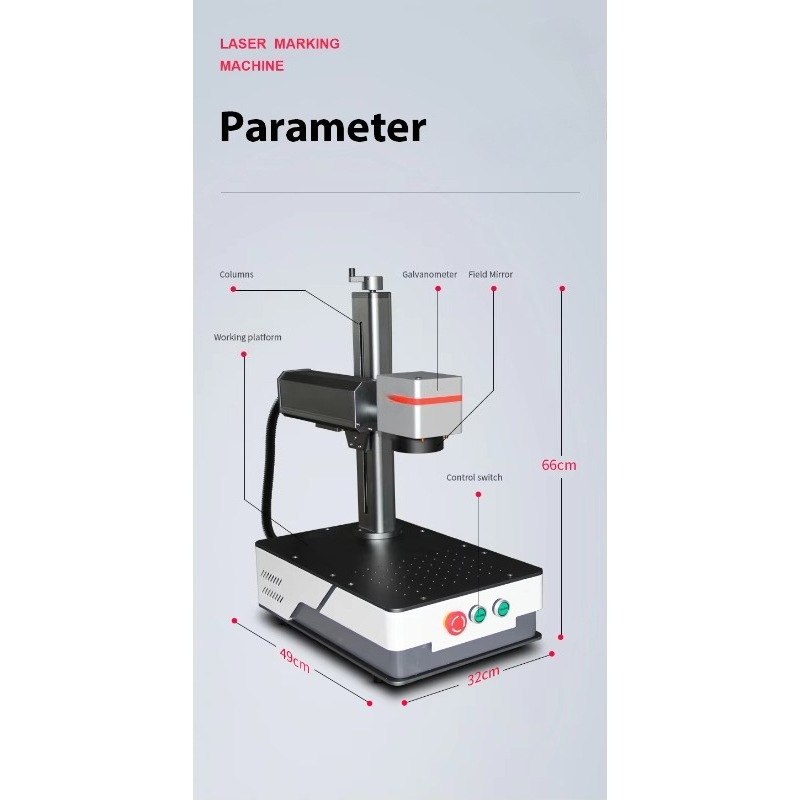 Marcador a Laser de Fibra Tipo - Industrial Laser Types avaliação e preço