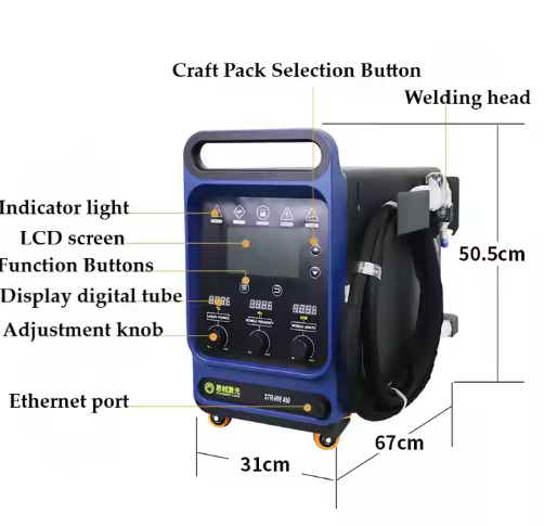 Soldador a laser portátil indu - Industrial Handheld Laser Welder avaliação e preço