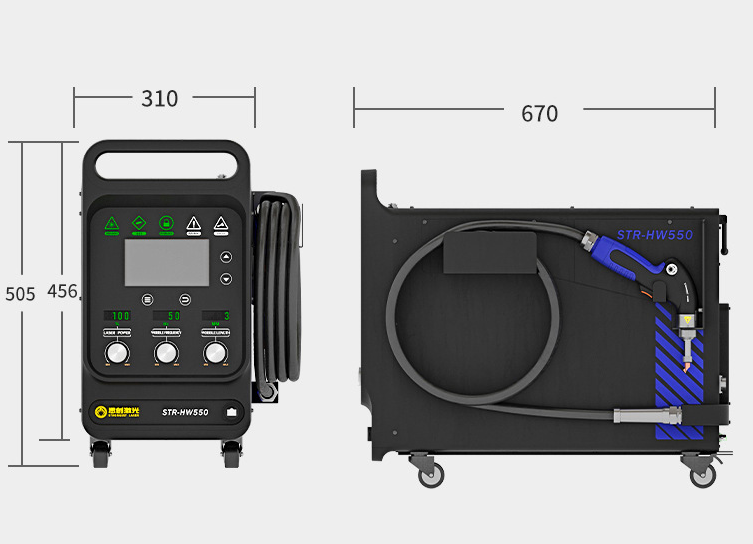 Soldador a laser portátil indu - Industrial Handheld Laser Welder avaliação e preço