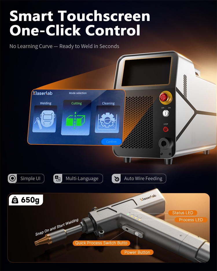 Nova Máquina de Solda a Laser  - Industrial Handheld Laser Welder avaliação e preço