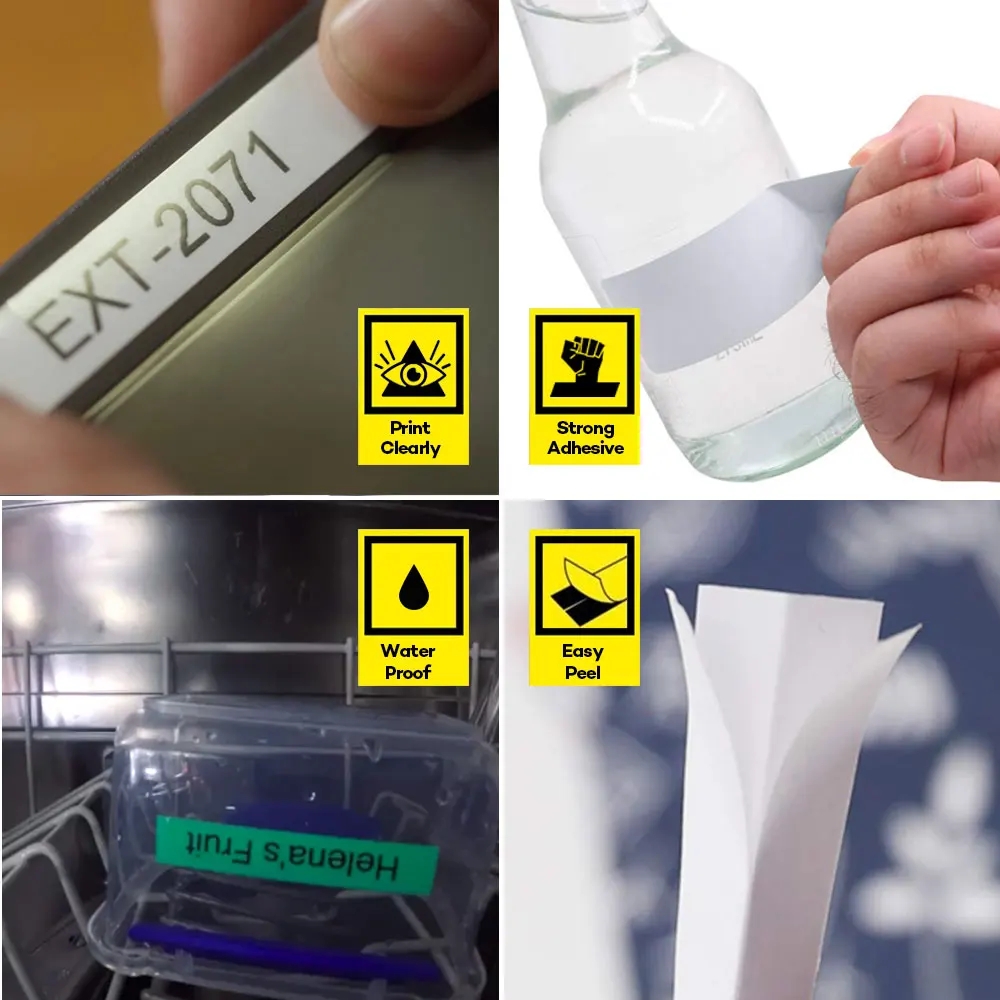 Fitas de etiqueta laminadas/pe - Industrial Laser Printer avaliação e preço
